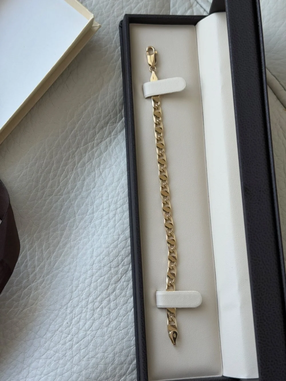 14K Yellow Gold Mariner Link Bracelet